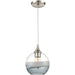 Sutter Creek Satin Nickel Mini Pendant - Mini-Pendants