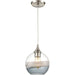 Sutter Creek Satin Nickel Mini Pendant - Mini-Pendants