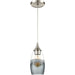 Sutter Creek Satin Nickel Mini Pendant - Mini-Pendants