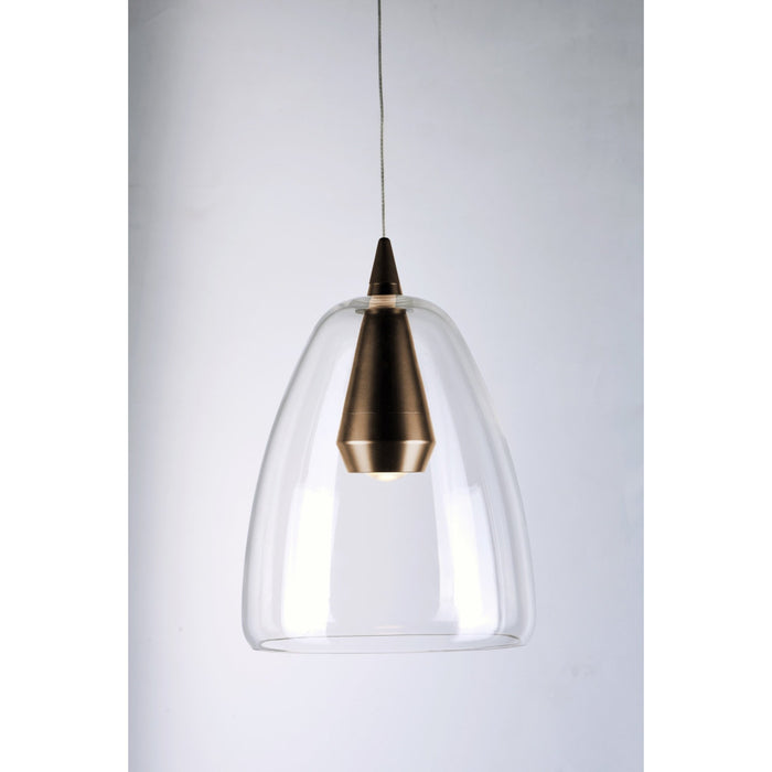 Sven Black / Coffee LED Single Pendant - Pendants