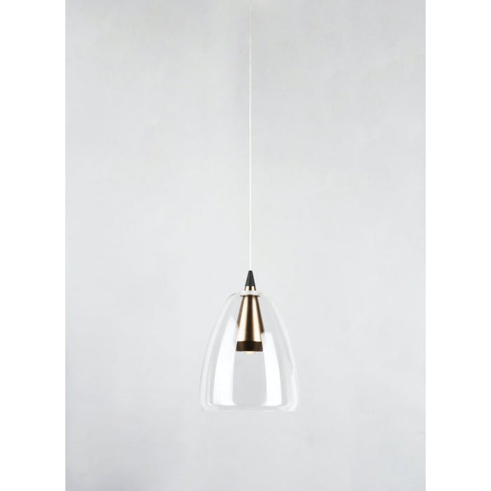 Sven Black / Coffee LED Single Pendant - Pendants