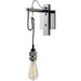 Swagger Polished Chrome Wall Sconce - Wall Sconce