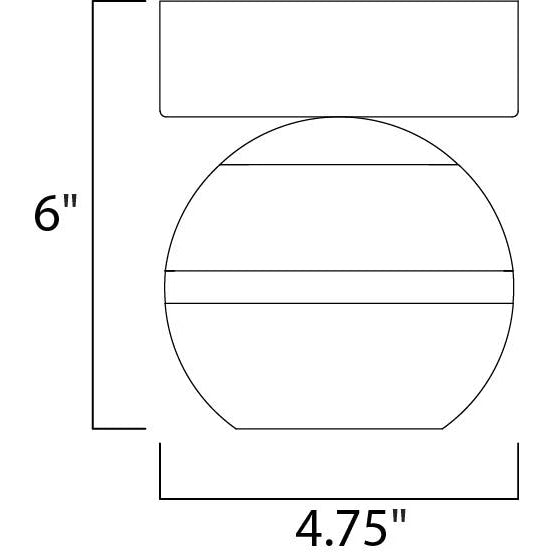 Swank Polished Chrome LED Flush Mount - Flushmounts