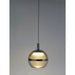 Swank Polished Chrome LED Single Pendant - Pendants