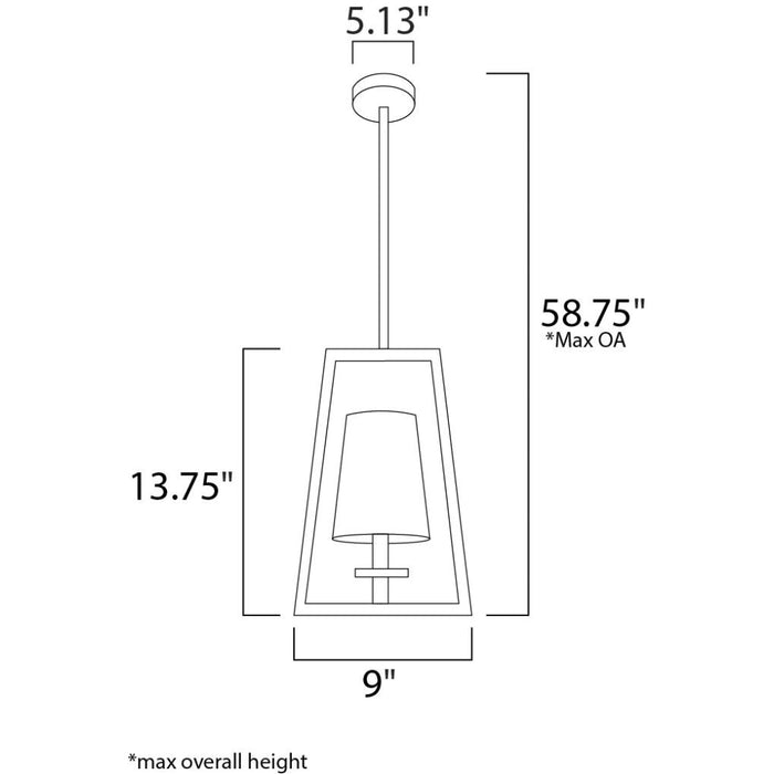 Swing Platinum Dusk Mini Pendant - Mini-Pendants