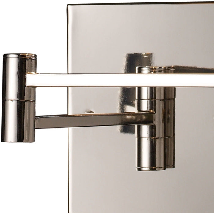 Swingarms Polished Chrome Wall Sconce - Wall Sconce