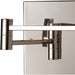 Swingarms Polished Chrome Wall Sconce - Wall Sconce