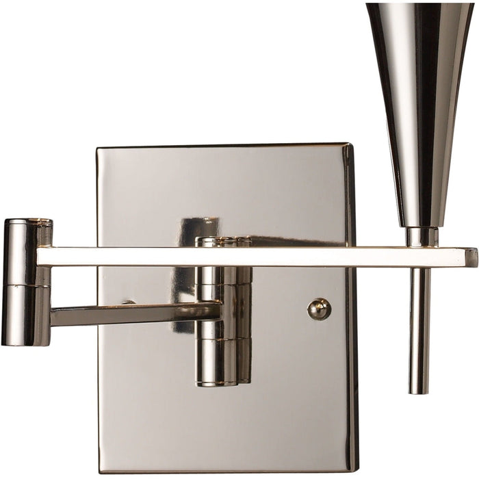 Swingarms Polished Chrome Wall Sconce - Wall Sconce