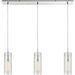 Swirl Polished Chrome Pendant - Pendants