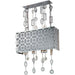 Symmetry Polished Nickel Wall Sconce - Wall Sconce