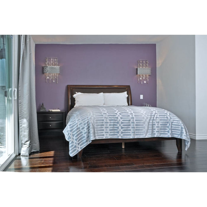 Symmetry Polished Nickel Wall Sconce - Wall Sconce