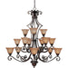 Symphony Oil Rubbed Bronze Chandelier - Chandeliers