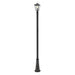 Talbot Black 1 Light Outdoor Post Mounted Fixture | theLightShop