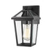 Talbot Black 1 Light Outdoor Wall Sconce 579S-BK | theLightShop