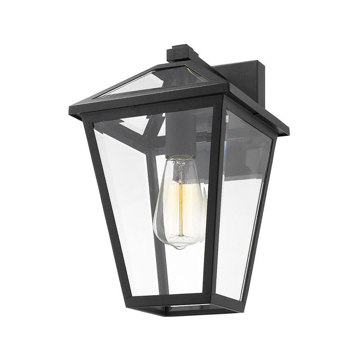Talbot Black 1 Light Outdoor Wall Sconce - Outdoor Wall Sconces