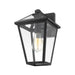 Talbot Black 1 Light Outdoor Wall Sconce - Outdoor Wall Sconces