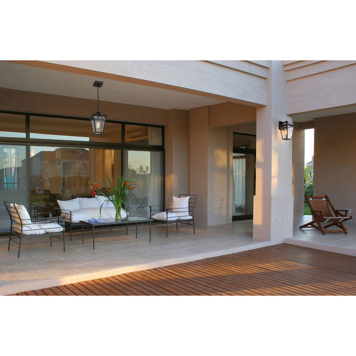 Talbot Black 1 Light Outdoor Wall Sconce - Outdoor Wall Sconces