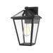 Talbot Black 1 Light Outdoor Wall Sconce - Outdoor Wall Sconce