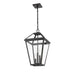 Talbot Black 3 Light Outdoor Chain Mount Ceiling Fixture 579CHXL-BK - Outdoor Pendants