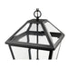 Talbot Black 3 Light Outdoor Chain Mount Ceiling Fixture 579CHXL-BK - Outdoor Pendants