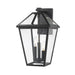 Talbot Black 3 Light Outdoor Wall Sconce 579XL-BK | theLightShop