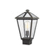 Talbot Rubbed Bronze 1 Light Outdoor Post Mount Fixture 579PHMS-ORB | theLightShop