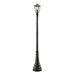 Talbot Rubbed Bronze 1 Light Outdoor Post Mounted Fixture 579PHMR-564P-ORB | theLightShop