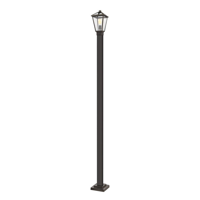 Talbot Rubbed Bronze 1 Light Outdoor Post Mounted Fixture 579PHMS-536P-ORB | theLightShop
