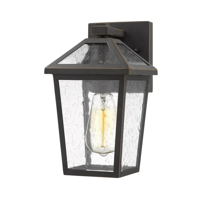 Talbot Rubbed Bronze 1 Light Outdoor Wall Sconce 579S-ORB | theLightShop