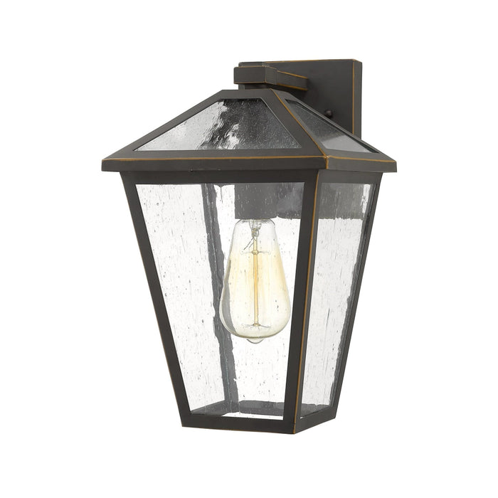 Talbot Rubbed Bronze 1 Light Outdoor Wall Sconce | theLightShop