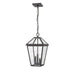 Talbot Rubbed Bronze 3 Light Outdoor Chain Mount Ceiling Fixture | theLightShop