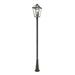Talbot Rubbed Bronze 3 Light Outdoor Post Mounted Fixture 579PHXLR-519P-ORB | theLightShop