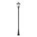 Talbot Rubbed Bronze 3 Light Outdoor Post Mounted Fixture | theLightShop