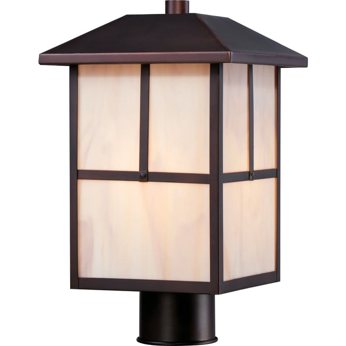 Tanner Claret Bronze Outdoor Post Light - Outdoor Post Light