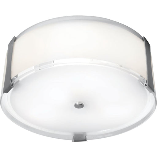 Tara Brushed Steel LED Flush Mount - Flushmounts