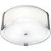 Tara Brushed Steel LED Flush Mount - Flushmounts