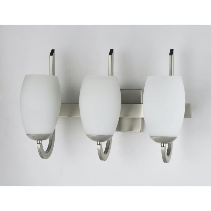 Taylor Satin Nickel Bath Vanity - Bath Vanity