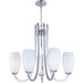 Taylor Satin Nickel Chandelier - Chandeliers