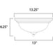 Taylor Satin Nickel Flush Mount - Flushmounts