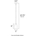 Taylor Satin Nickel Mini Pendant - Mini-Pendants
