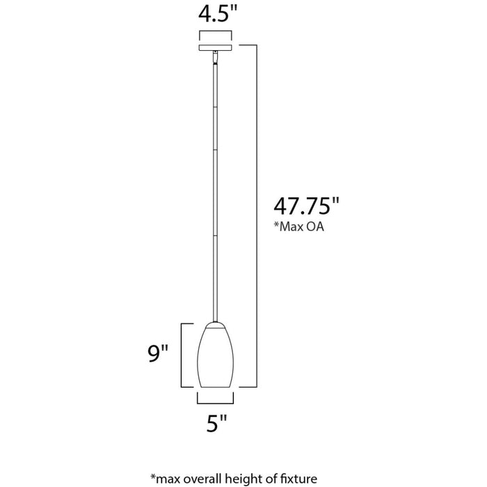 Taylor Textured Black Mini Pendant - Mini-Pendants