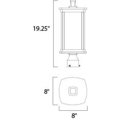 Terrace Platinum Outdoor Pole/Post Mount - Outdoor Pole/Post Mount