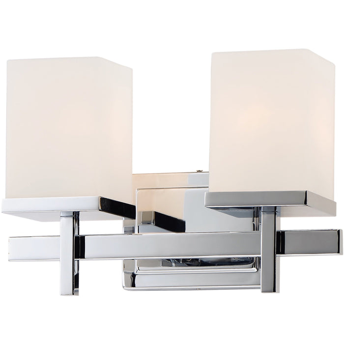 Tetra Polished Chrome Bath Vanity - Bath Vanity