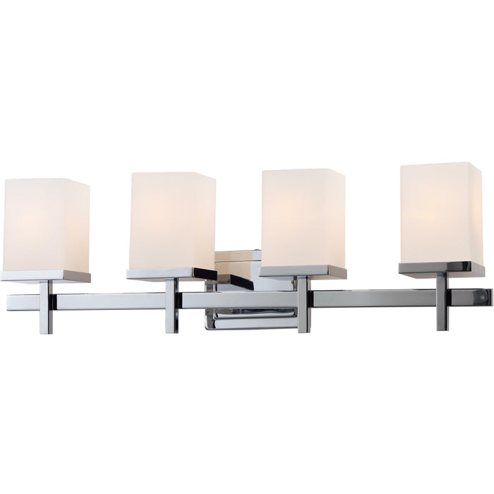 Tetra Polished Chrome Bath Vanity - Bath Vanity