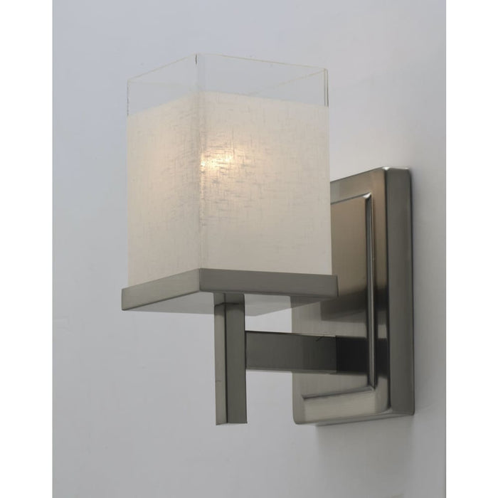 Tetra Satin Nickel Bath Vanity - Bath Vanity