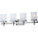 Tetra Satin Nickel Bath Vanity - Bath Vanity
