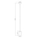 Thayer Brushed Nickel 1 Light Mini-Pendant Z-Lite 742MP-BN | theLightShop