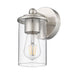 Thayer Brushed Nickel 1 Light Wall Sconce Z-Lite 742-1S-BN | theLightShop