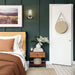 Thayer Brushed Nickel 1 Light Wall Sconce Z-Lite 742-1S-BN | theLightShop