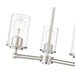 Thayer Brushed Nickel 3 Light Chandelier Z-Lite 742-3BN | theLightShop